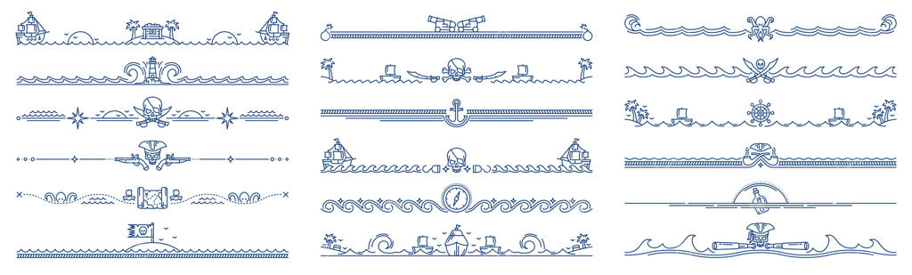 مرزهای ملوانان و چارچوب‌های دزدان دریایی