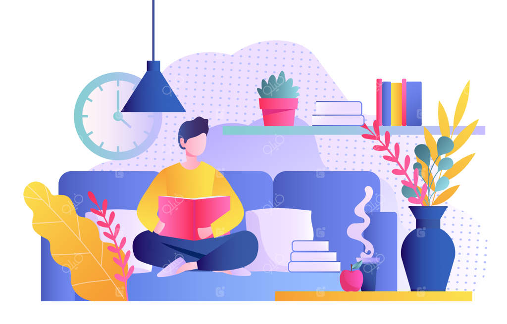 مردی با کتاب