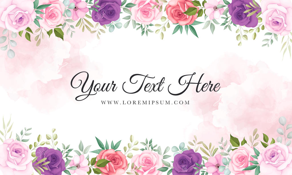 طرح زمینه گلدار شیک و زیبا