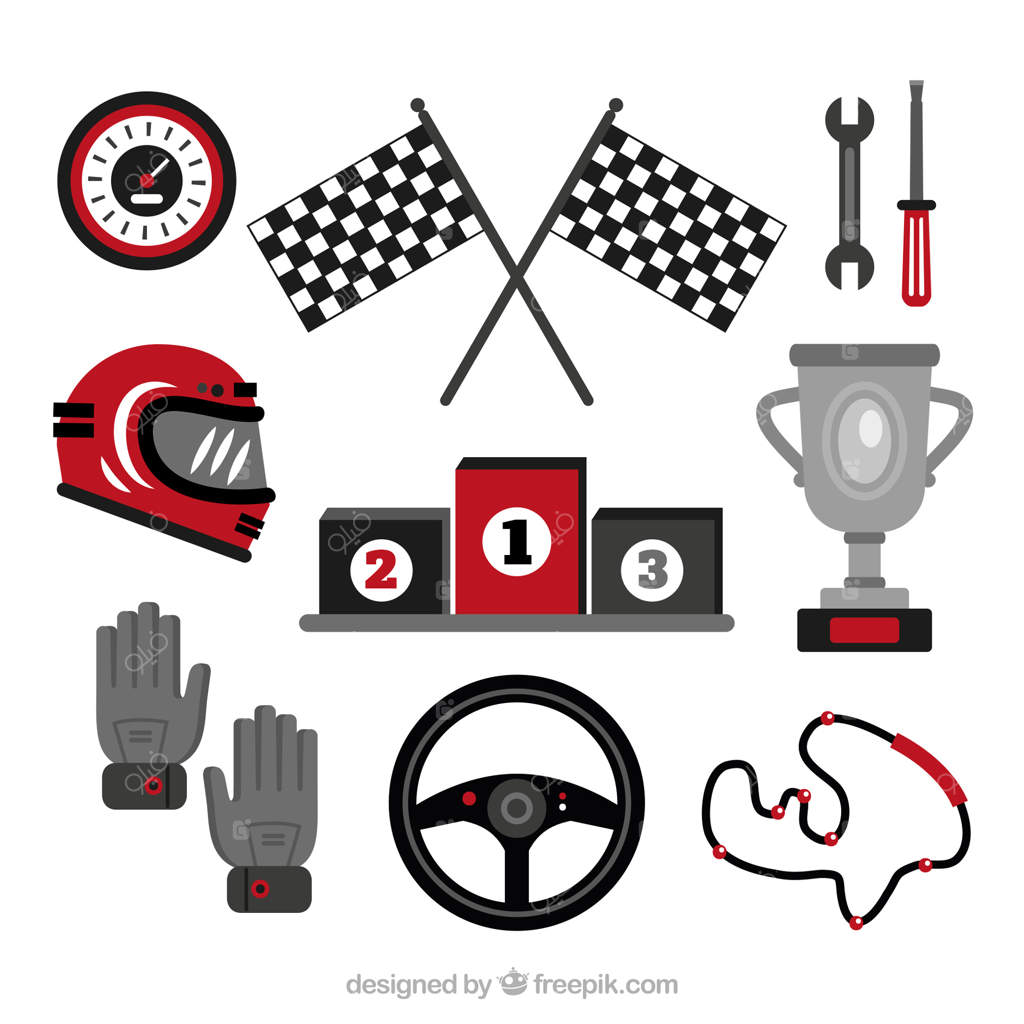 مجموعه‌ای از عناصر مسطح فرمول ۱