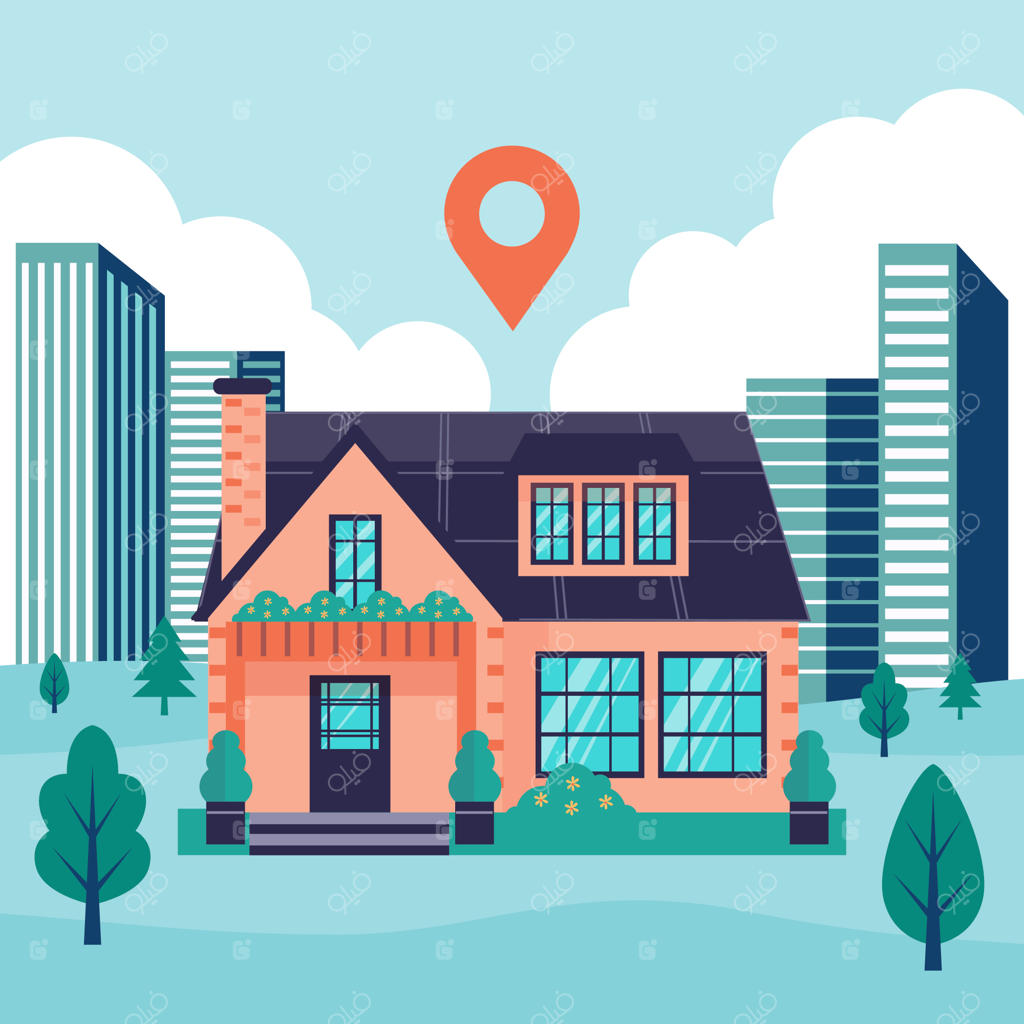 تصویرسازی دستی املاک و مستغلات