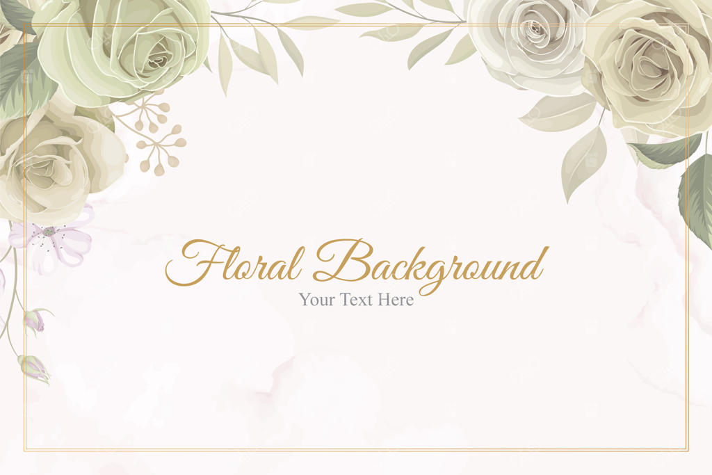 پس‌زمینه زیبای گل با رنگ‌های ملایم