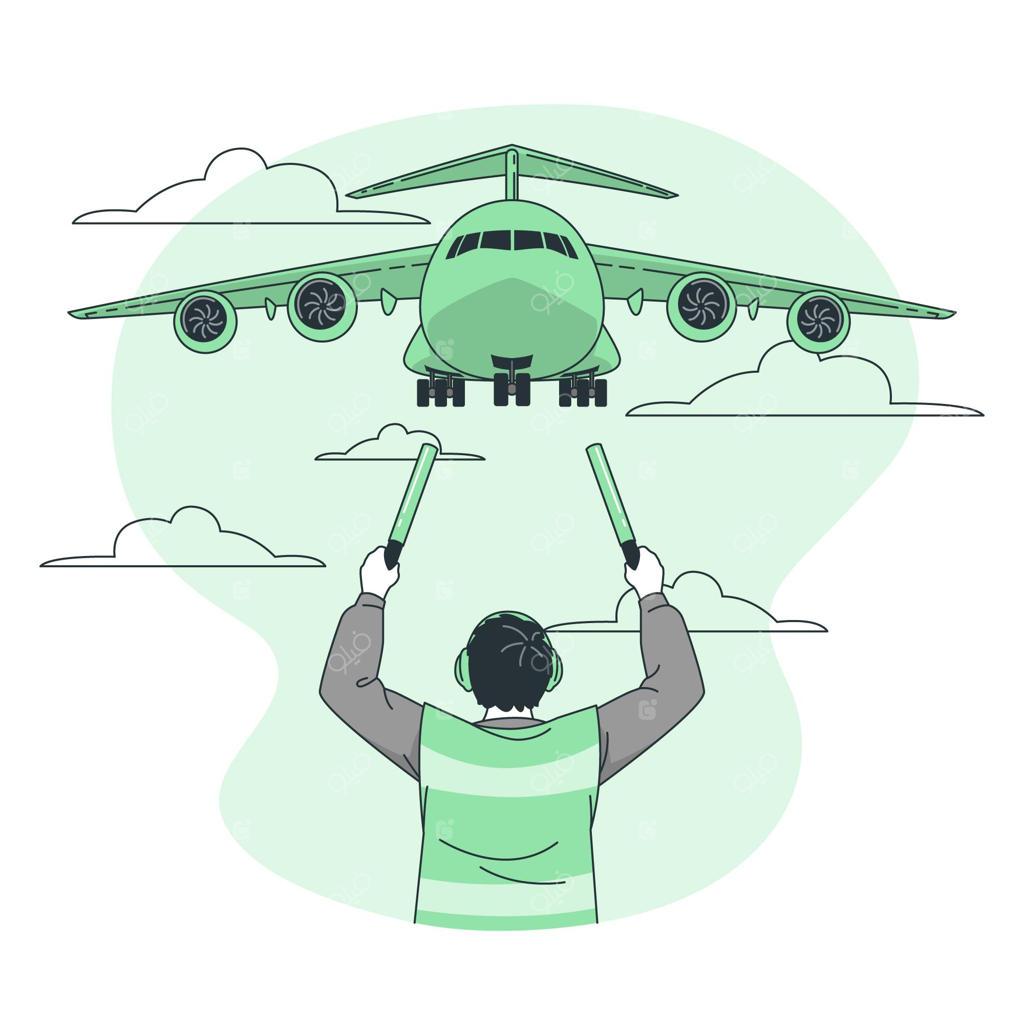 تصویرسازی مفهومی هواپیما