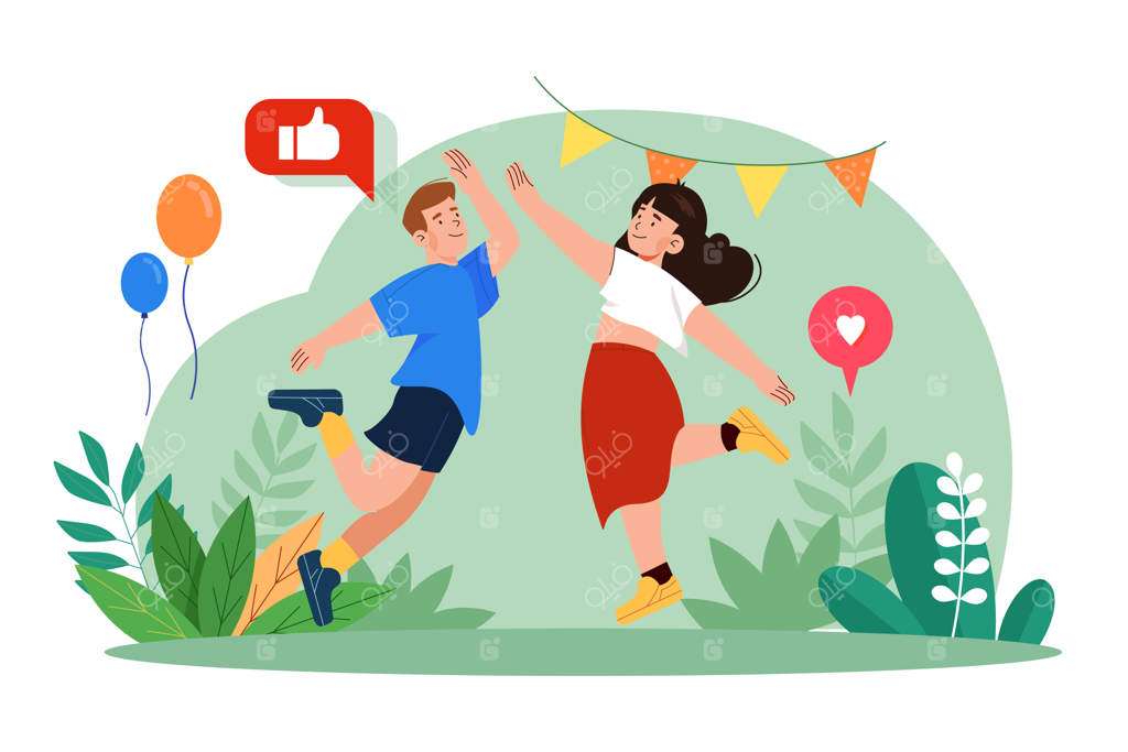 بهترین دوستان با هم دست می دهند