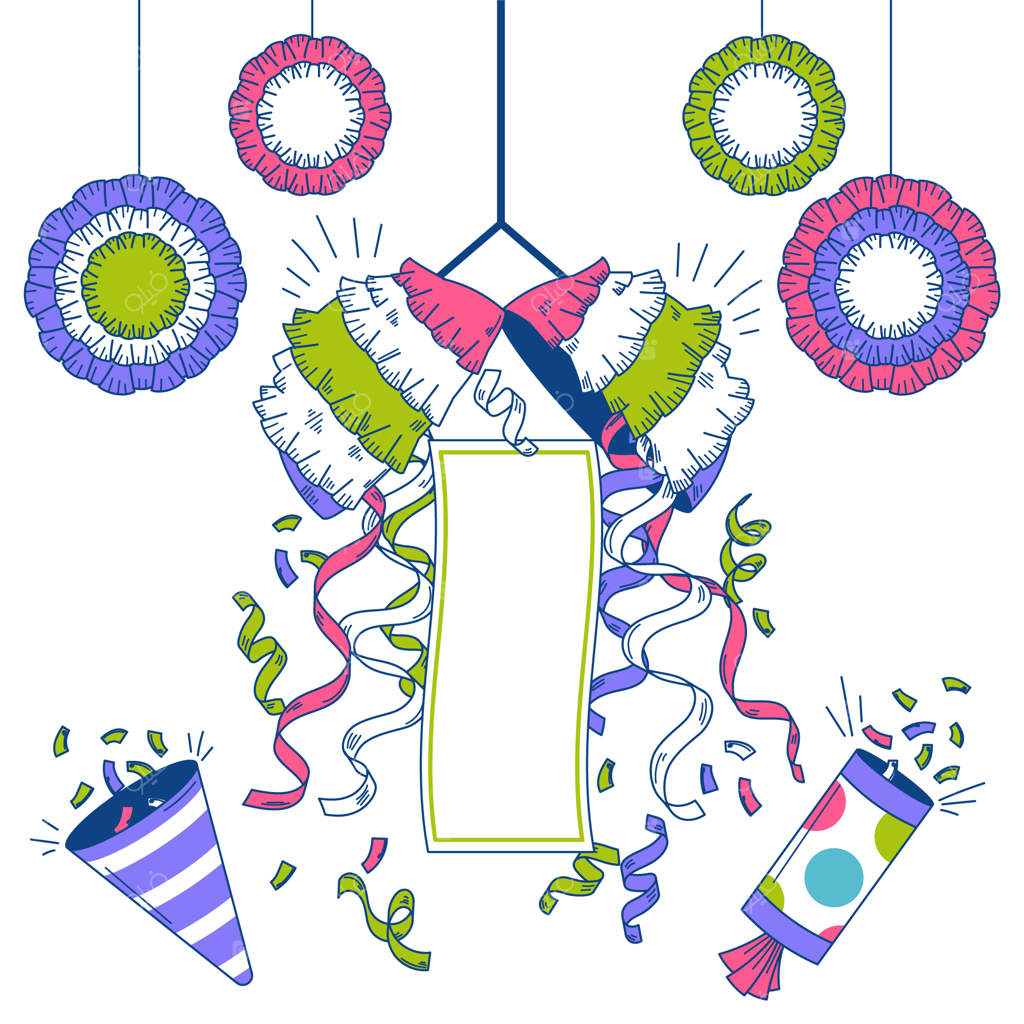 نقاشی دستی و طراحی کاغذ رنگی