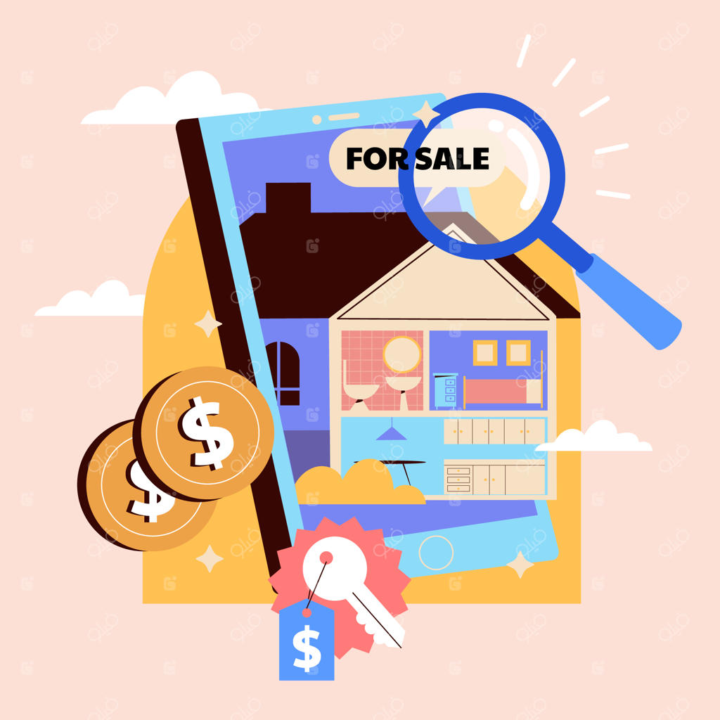 تصویرسازی دست‌کشیده املاک و مستغلات