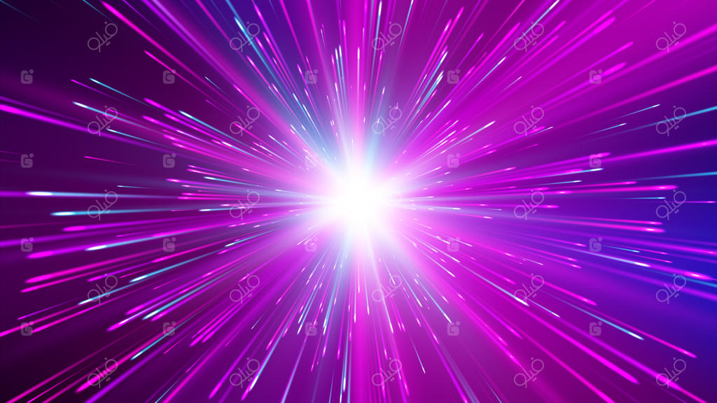 تصویر وکتور پس‌زمینه با تاری شعاعی و سرعت بالا