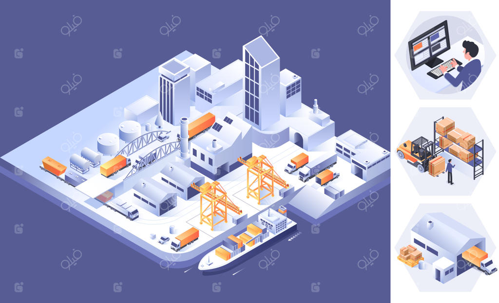 مفهوم هوشمند لجستیک و حمل‌ونقل