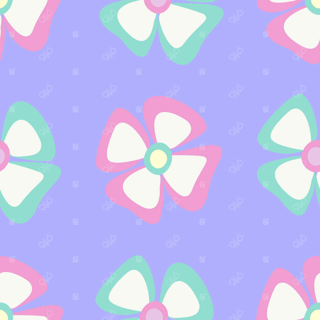 پارچه گل گلی چند طرح با چین‌های لایه‌ای