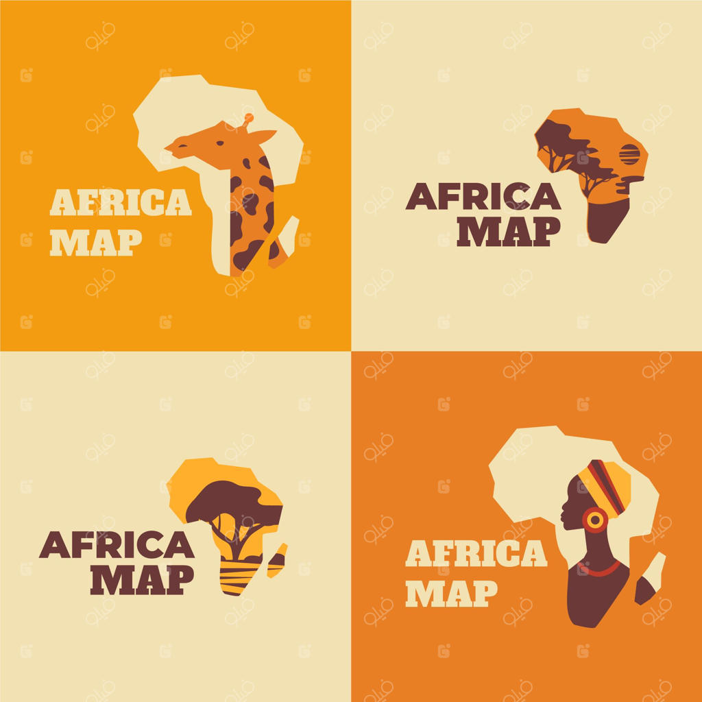 لوگوی نقشه آفریقا
