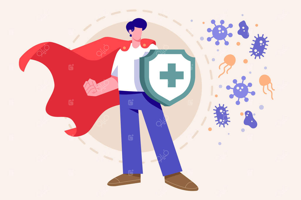 مفهوم سیستم ایمنی با سپر