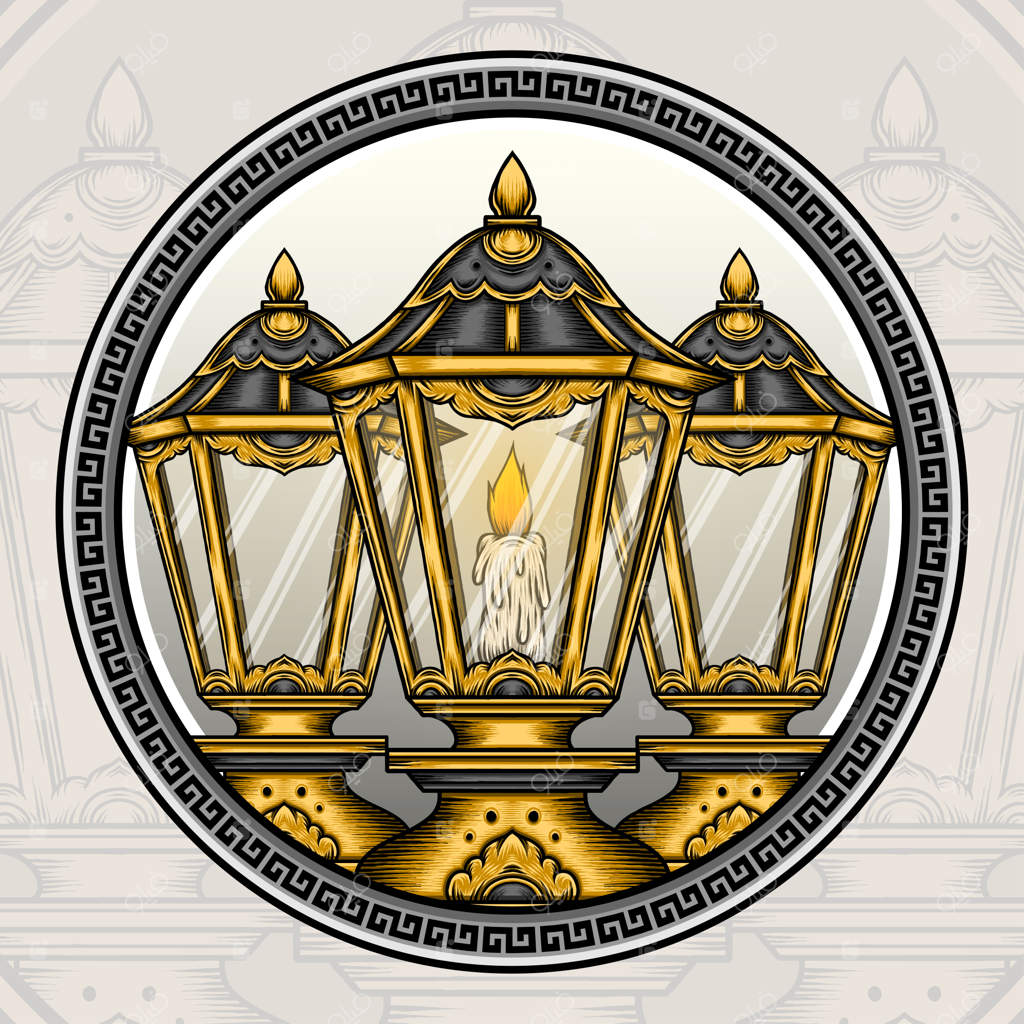 وکتور لامپ قدیمی و آنتیک