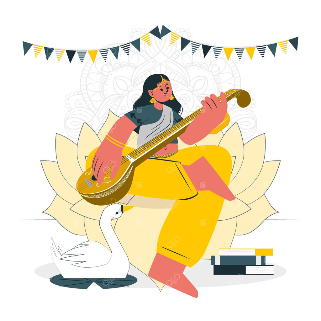 تصویر مفهومی جشن بهار پانچامی