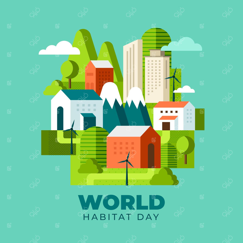 تصویرسازی روز جهانی زیستگاه