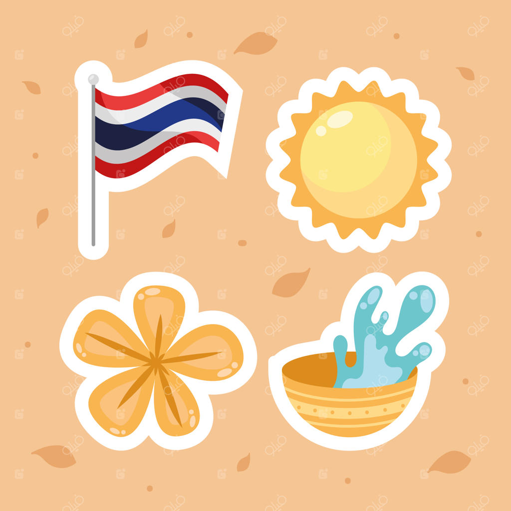 چهار نماد جشن سونگکران