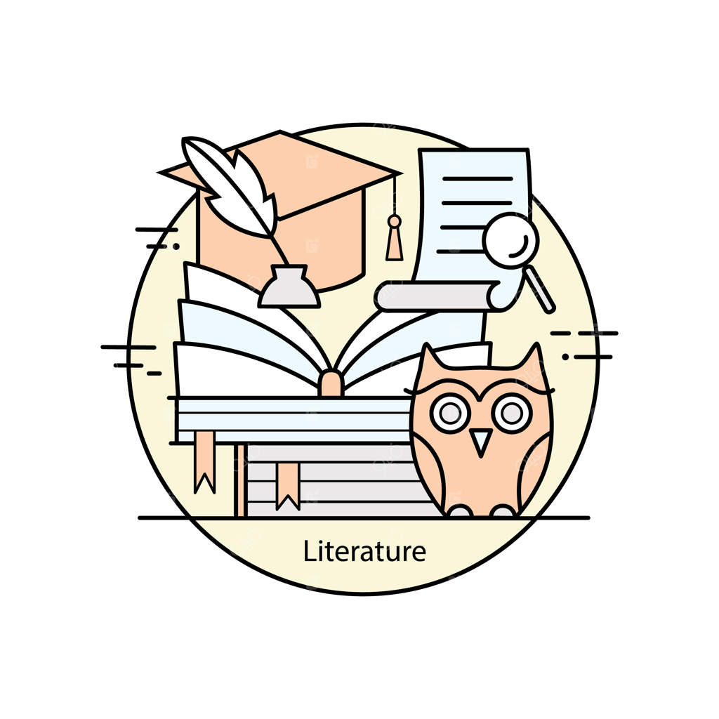 ادبیات و آموزش مدرن به سبک مینیمال و رنگارنگ