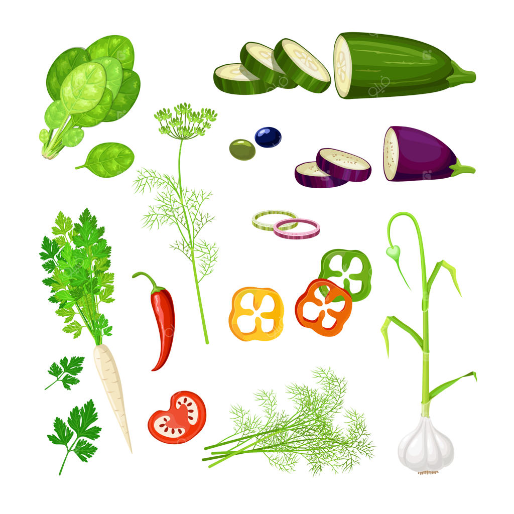 سبزیجات.