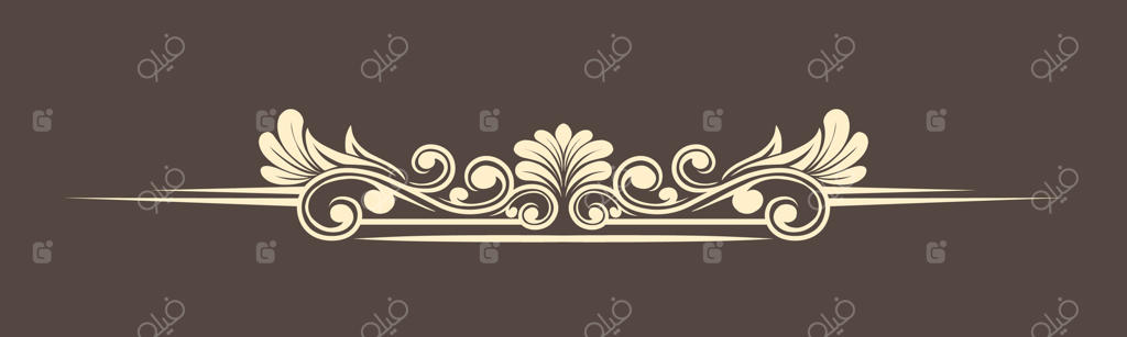 قاب ویکتوریایی باروک قدیمی با حاشیه و مونوی گرم گلدار و حکاکی شده