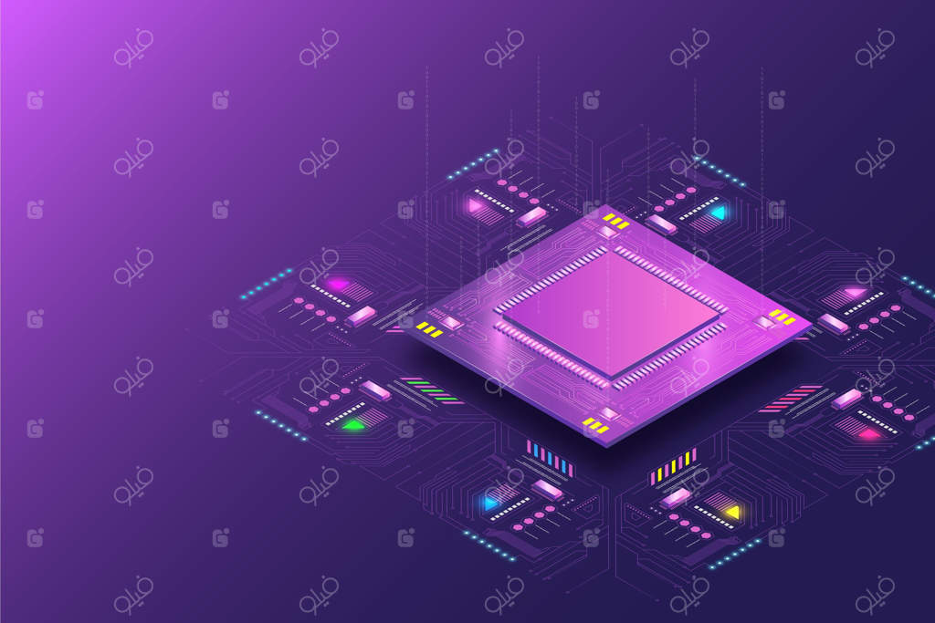 پس‌زمینه‌ای واقع‌گرایانه از پردازنده ریزتراشه