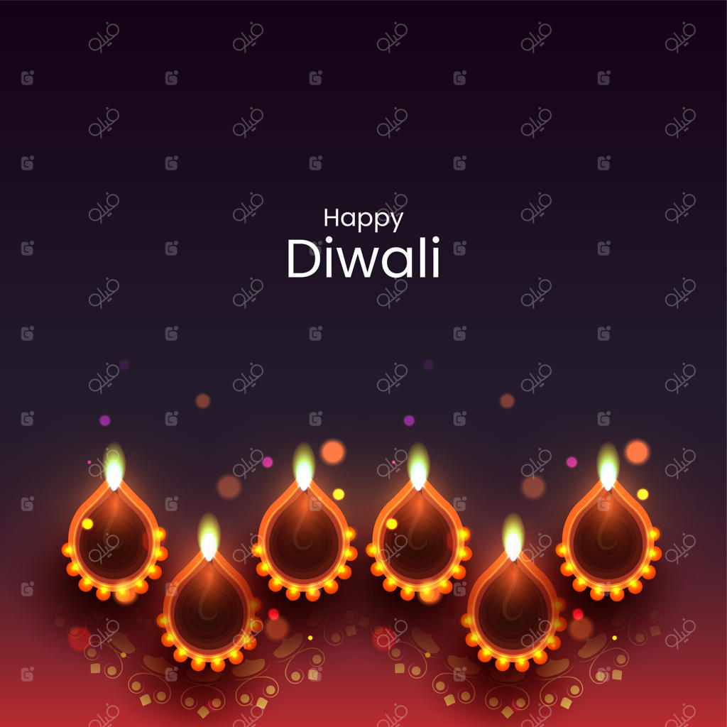 چراغ روغنی تزئینی برای جشنواره دیوالی