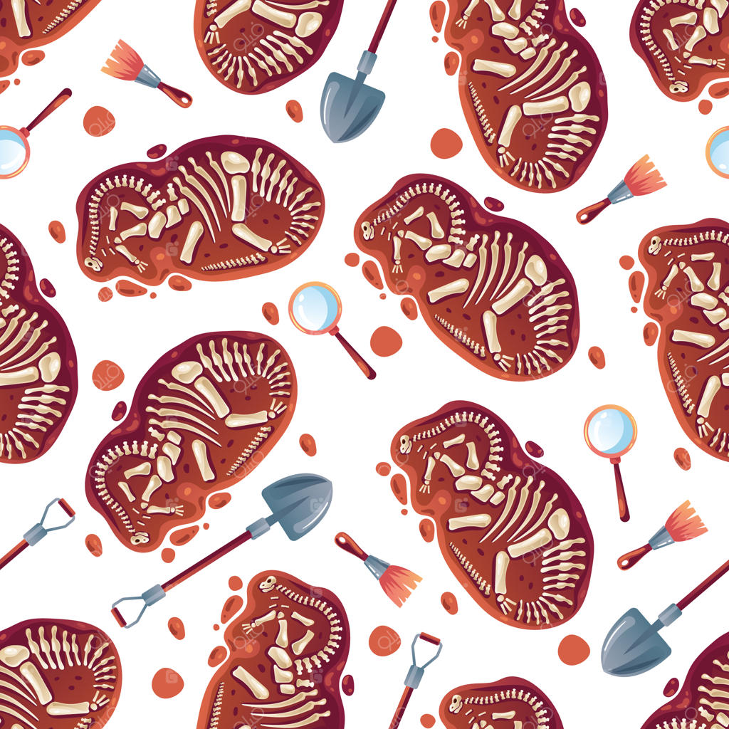 طرح و مفهوم طراحی پوشش یکپارچه فسیل دایناسور