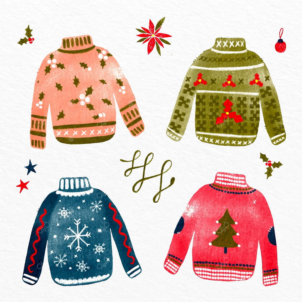 مجموعه‌ای از پلیورهای زشت دست‌کشیده