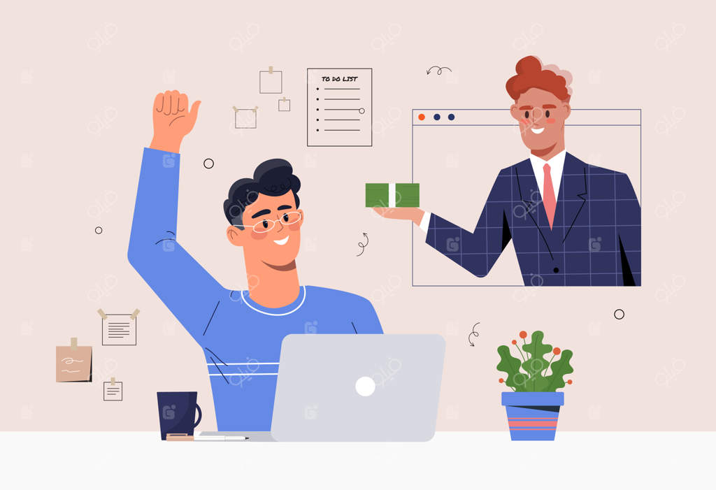 مفهوم کسب درآمد آنلاین