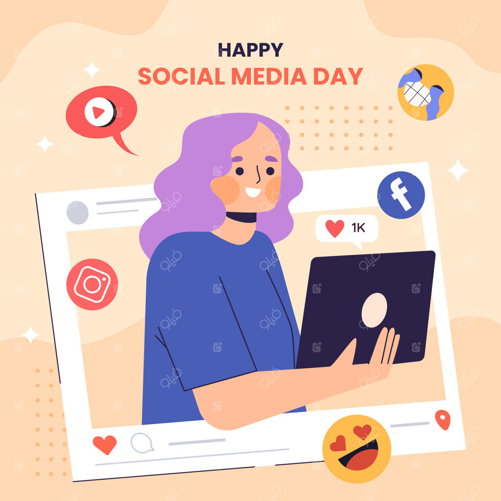 تصویری برای جشن روز شبکه‌های اجتماعی