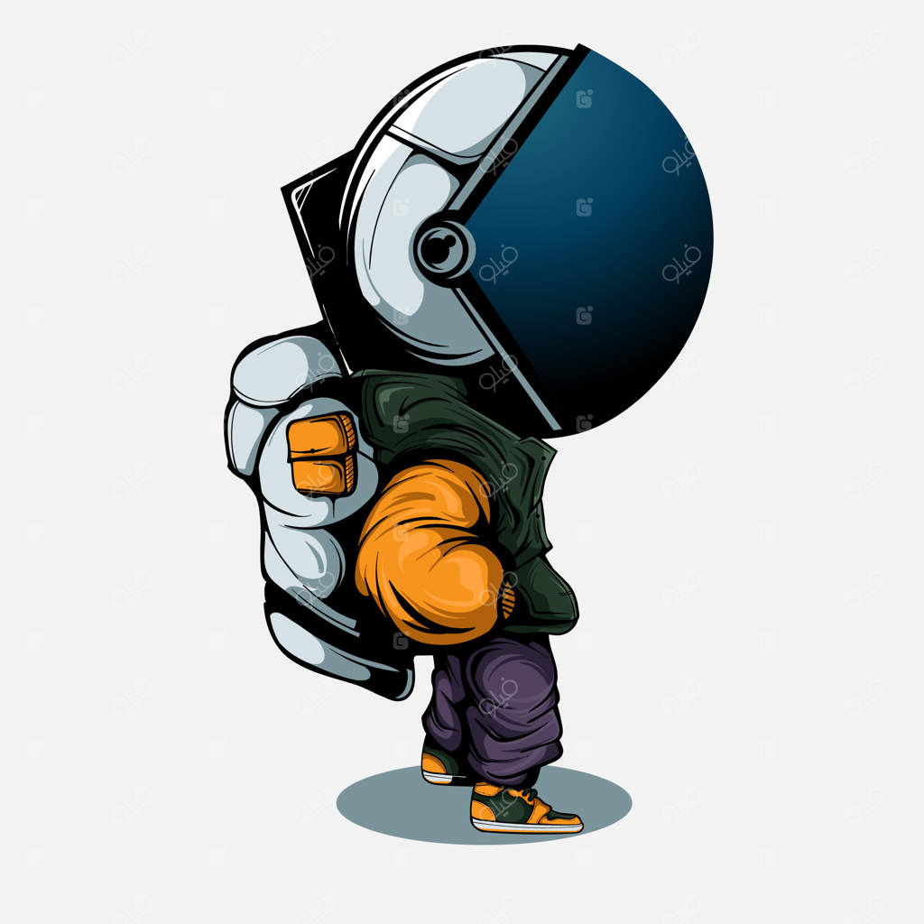 فضانورد شیک و مد روز