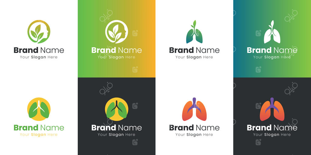 مفاهیم طراحی لوگو برای هویت برند سلامت و تندرستی مدرن