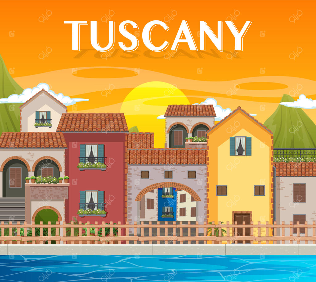 نمایی از شهری با ساختمان‌های بسیار