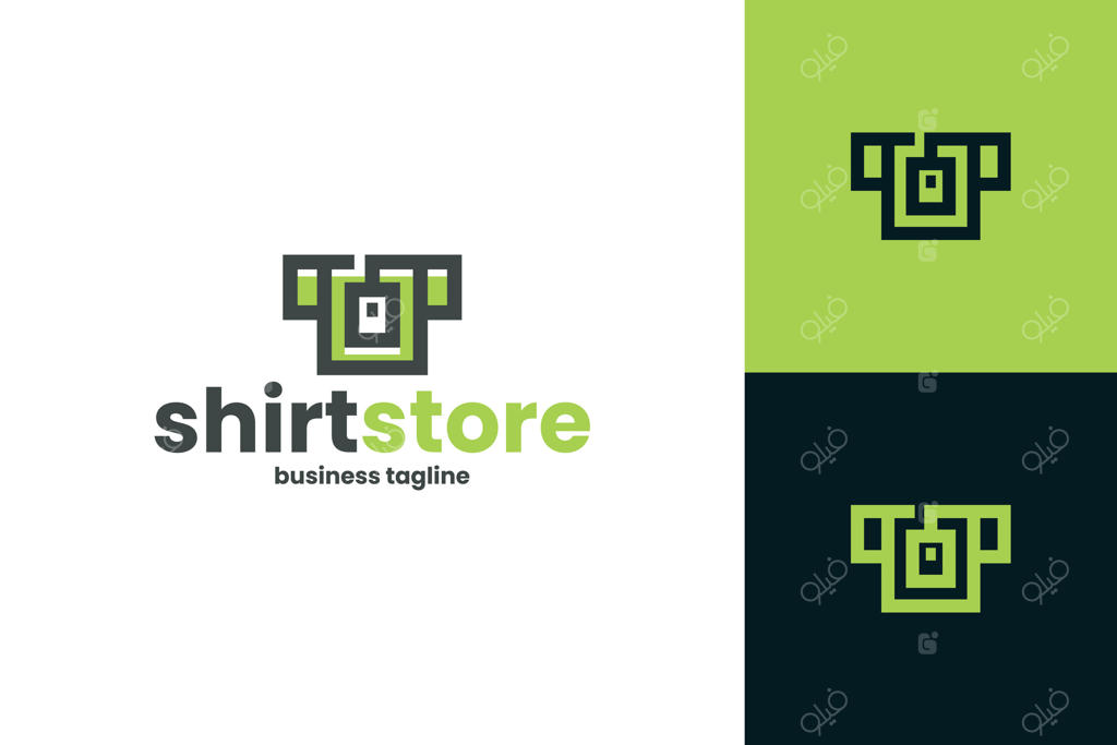 طراحی لوگو برای فروشگاه آنلاین پیراهن