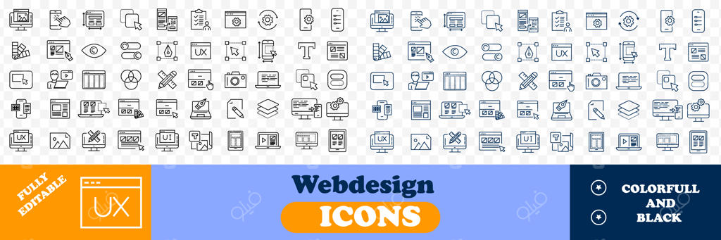 صفحه نمایشی با نوشته‌ی «طراحی وب»