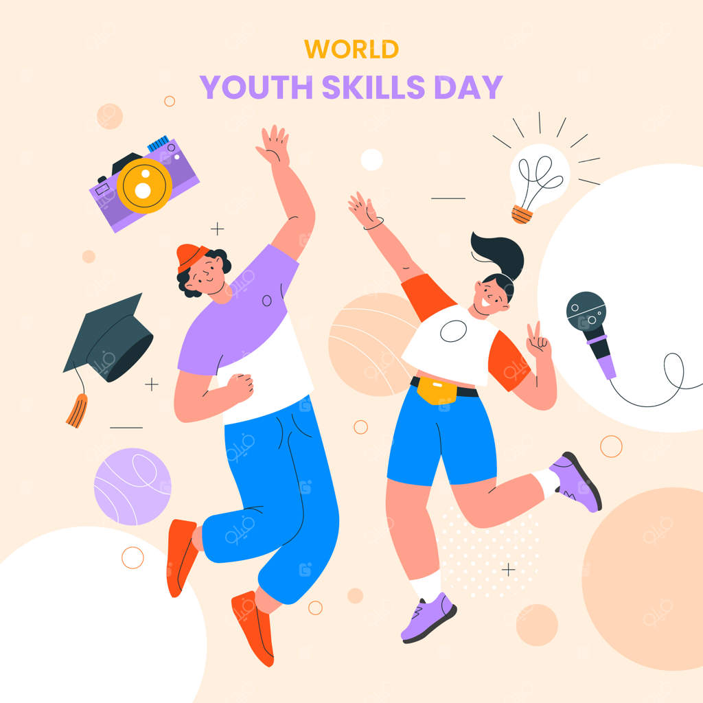 طرح روز جهانی مهارت‌های جوانان در دنیای مسطح