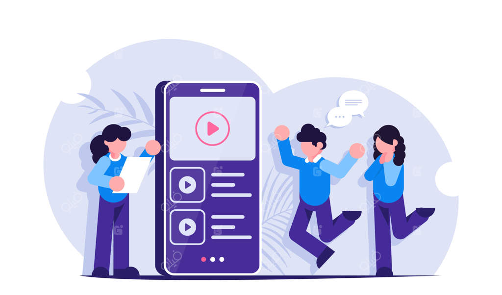 بازاریابی ویدیویی: تماشای محتوای ویدئویی یا تبلیغات بر روی صفحه‌نمایش موبایل