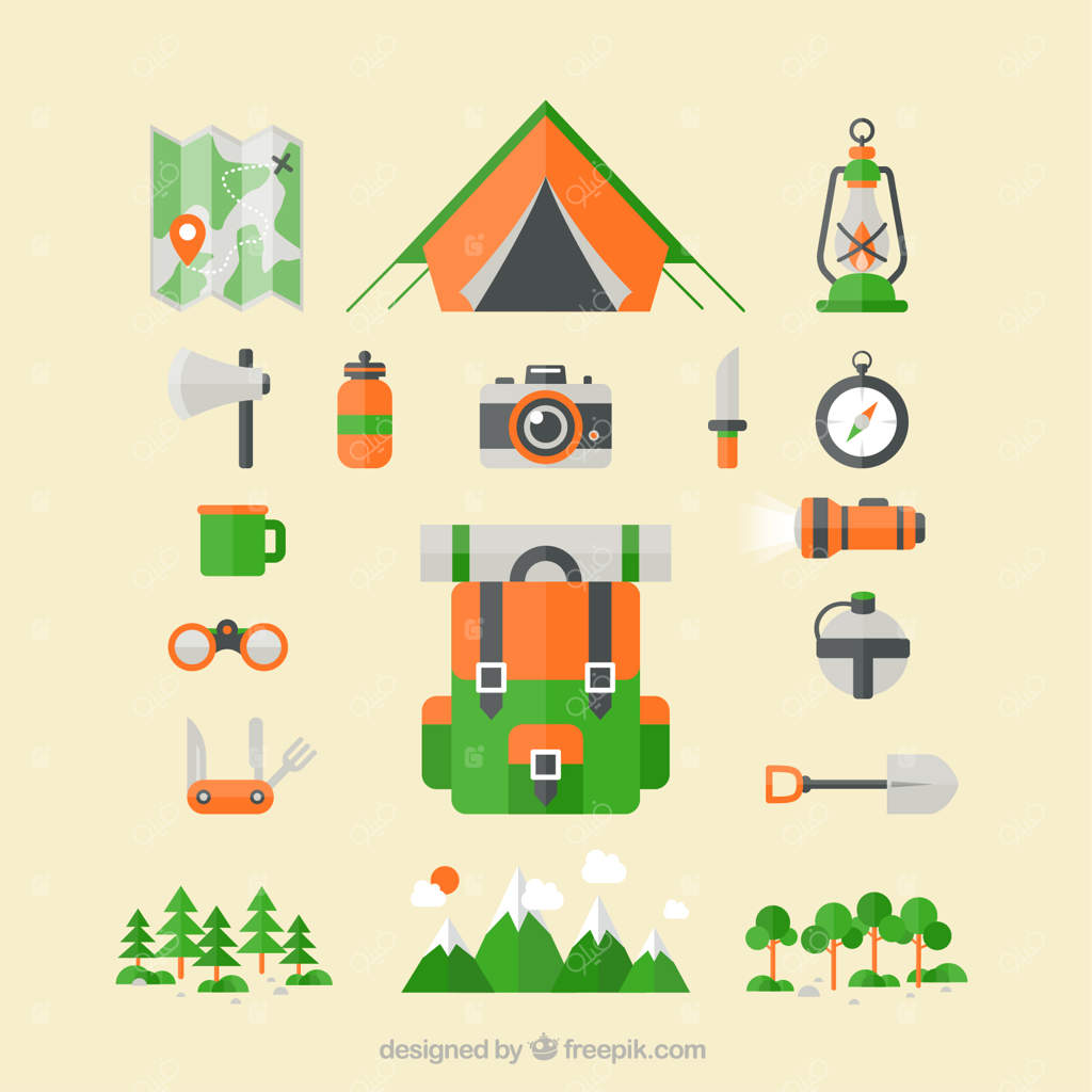 نمادهای کمپینگ