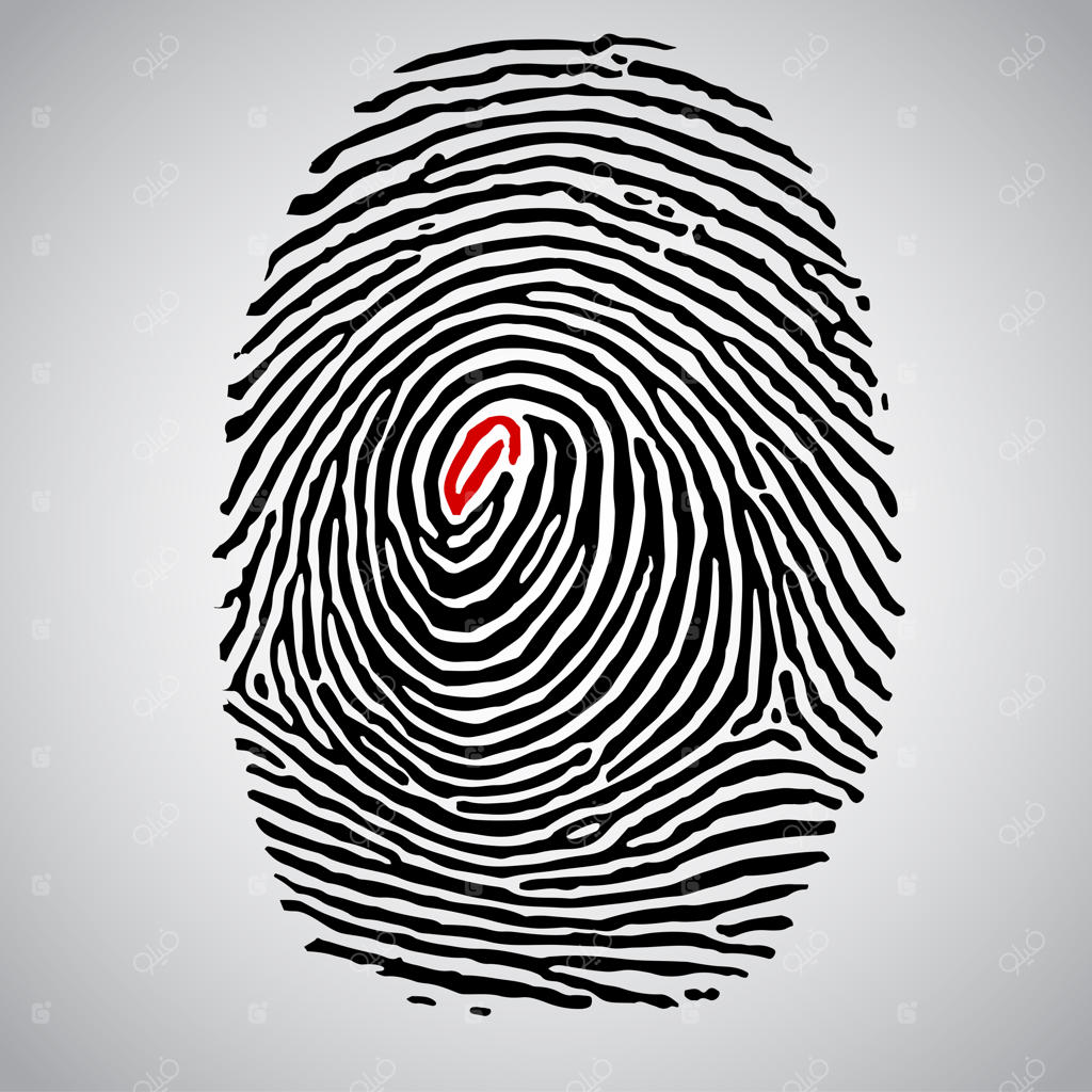 تصویرسازی اثر انگشت، وکتور