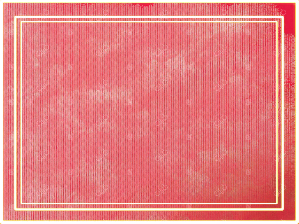 تصویر کارت عروسی با قاب زرد روی پس‌زمینه قرمز، تصویر برداری