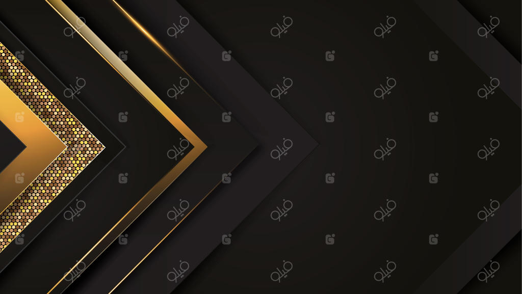 پس‌زمینه طلایی لوکس با جلوه واقعی