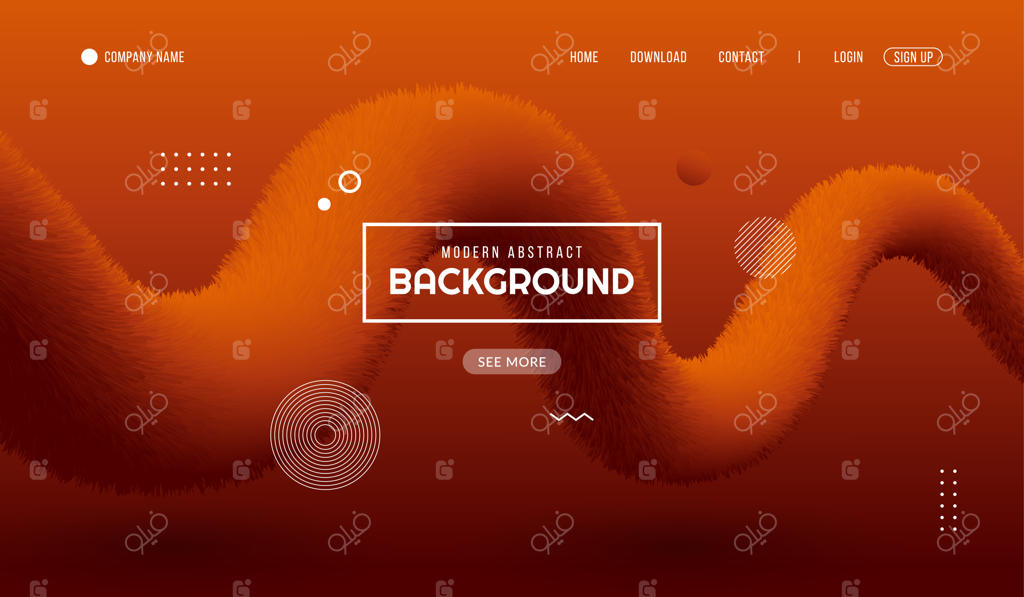 پس‌زمینه انتزاعی مدرن