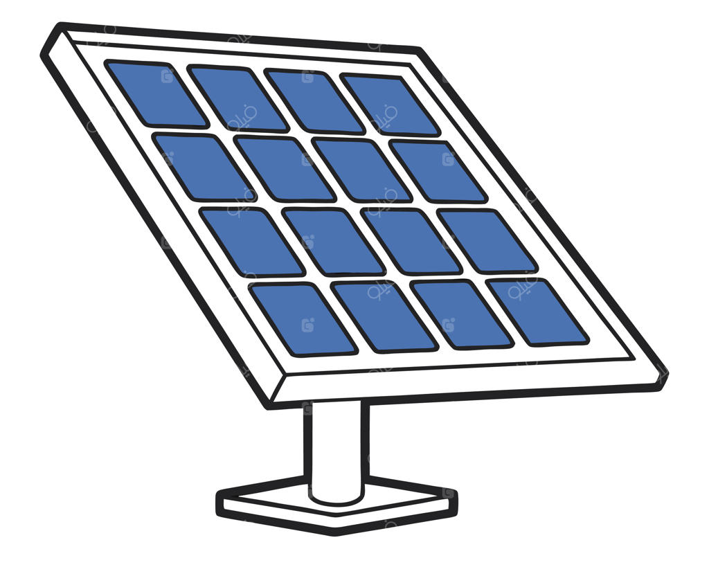 تصویر مجزا از تولید برق با پنل خورشیدی برای راهکارهای انرژی پایدار