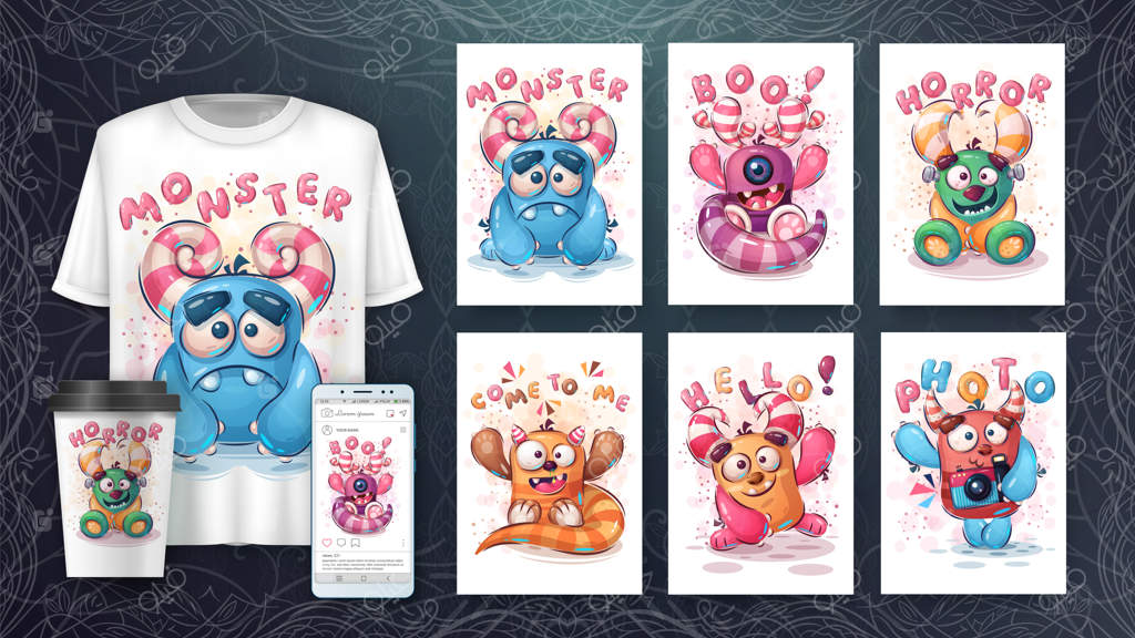 شخصیت کارتونی: هیولای بامزه هالووین