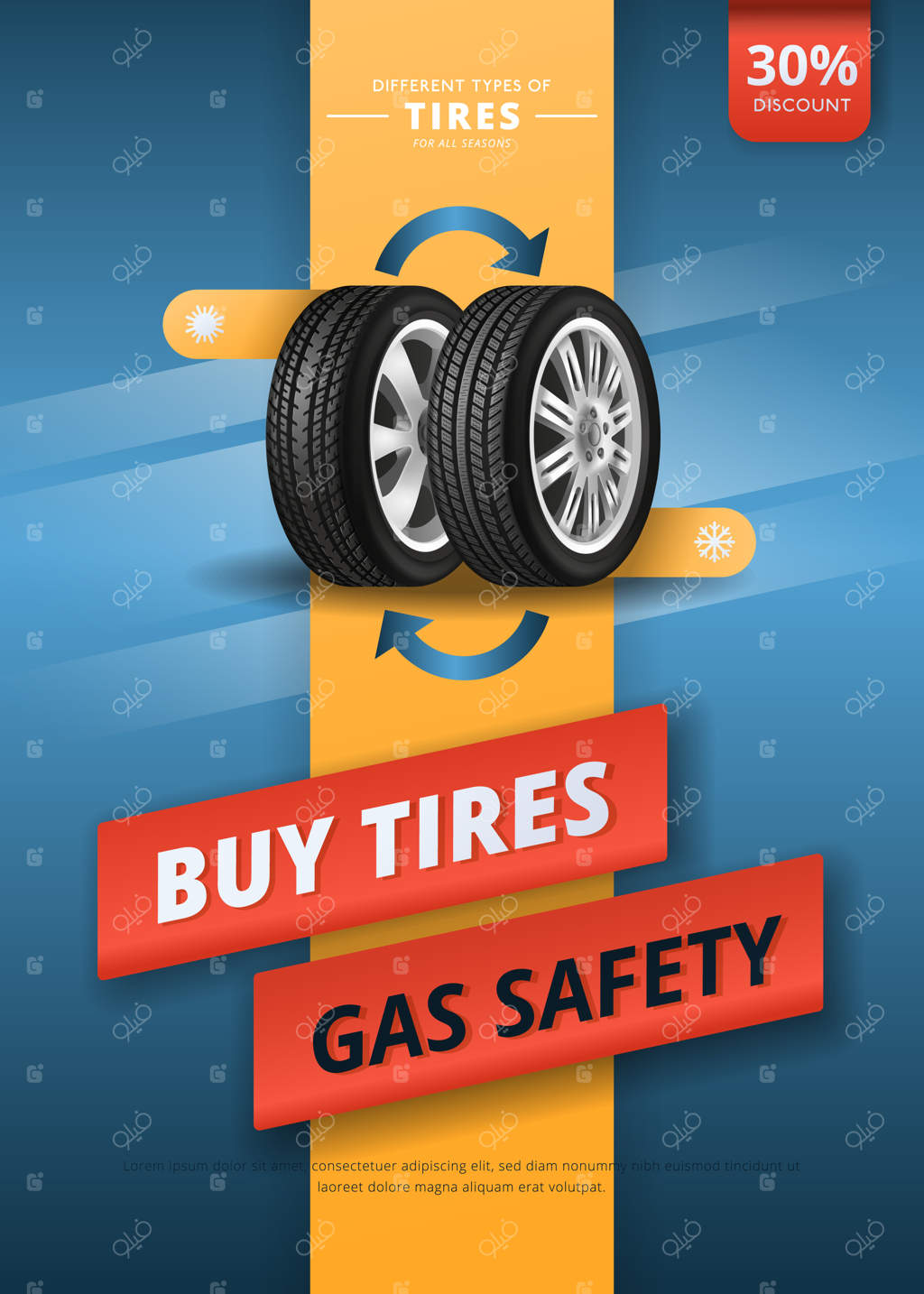 پوستر واقعی خرید لاستیک