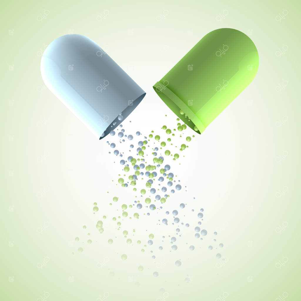 قرص‌ها و کپسول‌ها با نسخه پزشکی و نمادهای درمان و مراقبت‌های بهداشتی (تصویر واقعی)