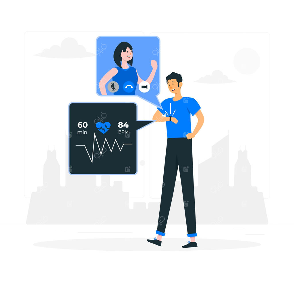 تصویرسازی مفهومی ساعت هوشمند