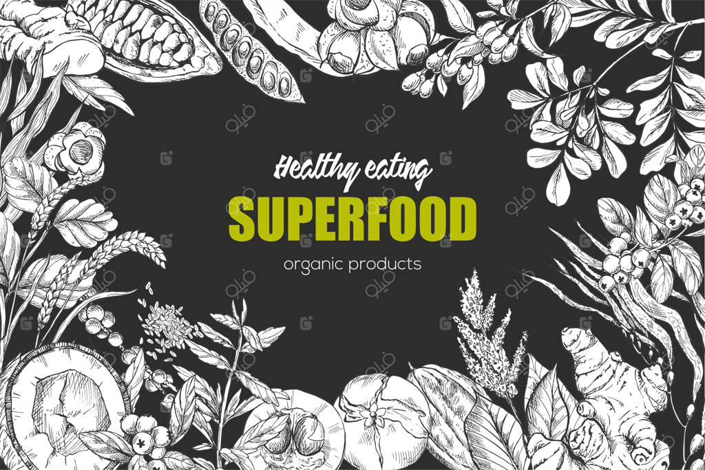 سوپرفود: طراحی قاب با طرح اسکچ واقع‌گرایانه