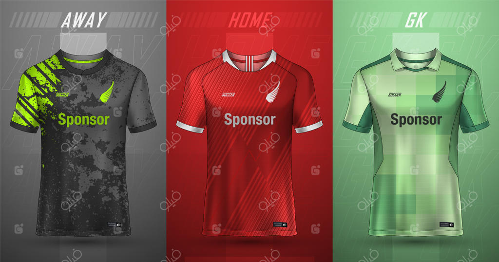 مجموعه برتر پیراهن‌های فوتبال