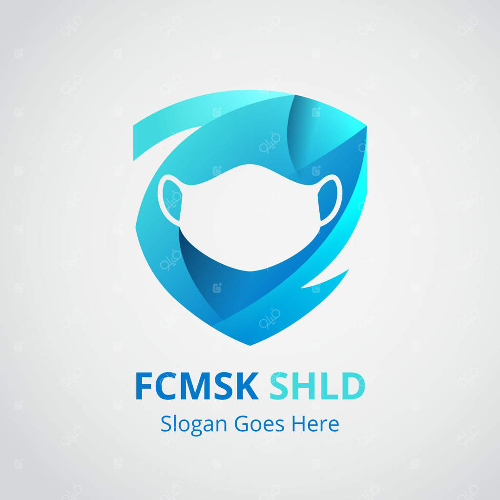 پترن طراحی لوگوی ماسک صورت