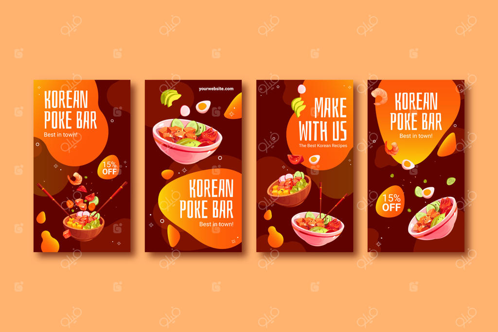 استوری‌های واقعی اینستاگرام درباره رستوران‌های کره‌ای