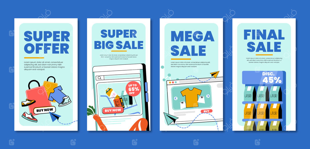 استوری‌های اینستاگرام با طرح‌های دست‌ساز برای ارتباطات